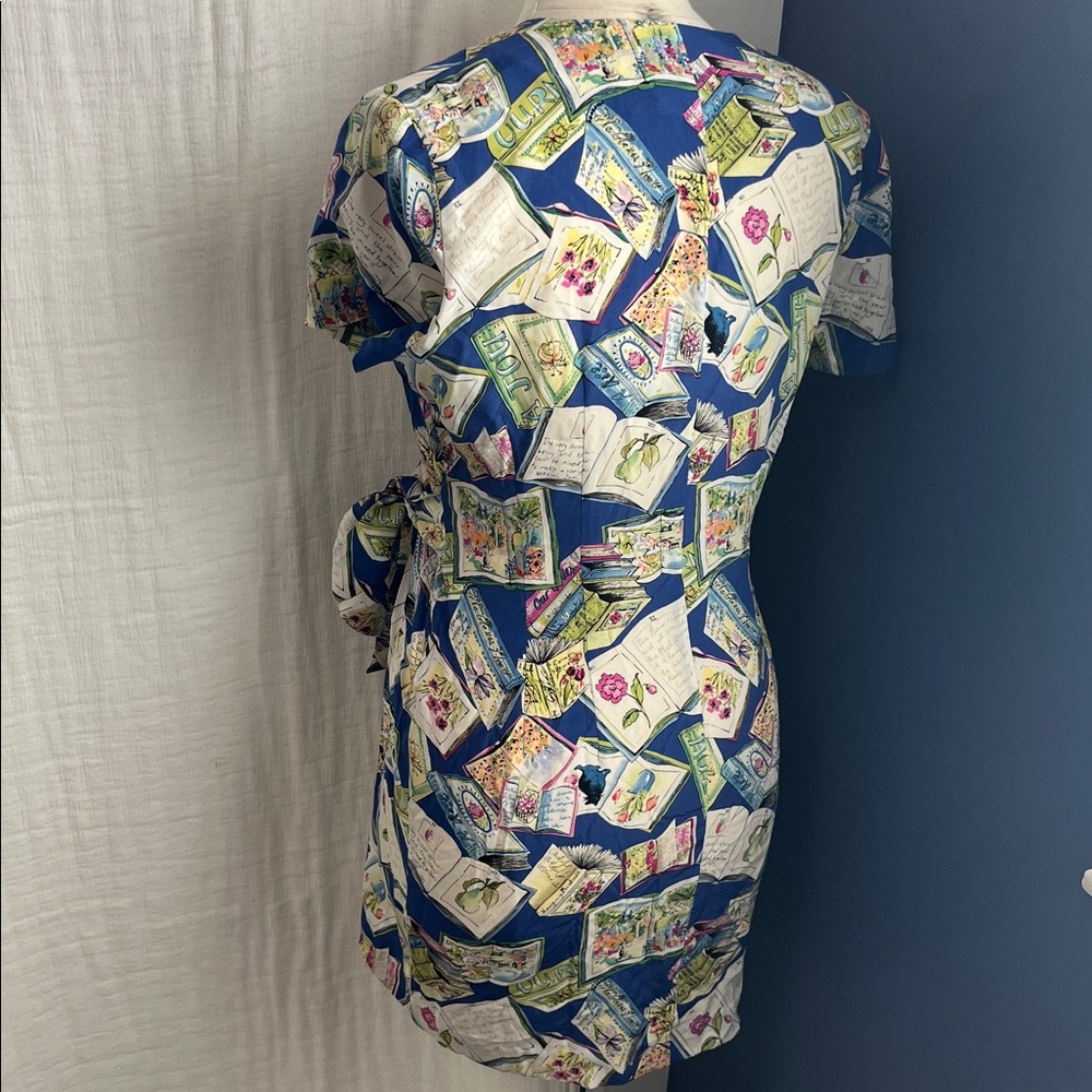 Adrianna Papell Silk Dress - Picture 4 of 6
